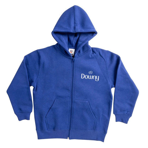 Classic Fit & Full Zip Hoodie Sweatshirt. Kangaroo Pocket, Ribbed Cuffs... from ASI 44900 NC Custom (CI/Lanco) / ACE USA