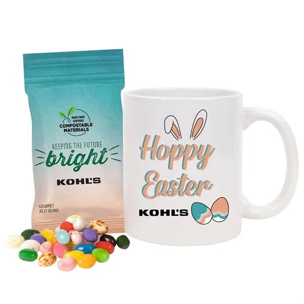 11 oz ceramic mug with digibag made from compostable materials filled... from ASI 44900 NC Custom (CI/Lanco) / Lanco