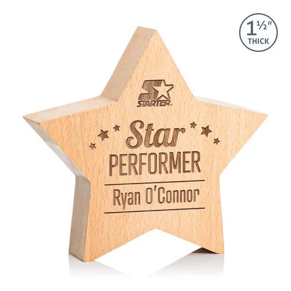 The beechwood Rothwell Award features a captivating star design, symbolizing the... from ASI 84592 St Regis Group / St Regis