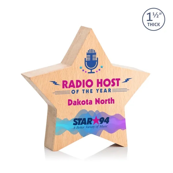 The **1 1/2" thick** freestanding Rothwell VividPrint™ Award features a captivating... from ASI 84592 St Regis Group / St Regis