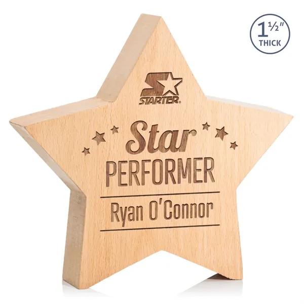 The beechwood Rothwell Award features a captivating star design, symbolizing the... from ASI 84592 St Regis Group / St Regis