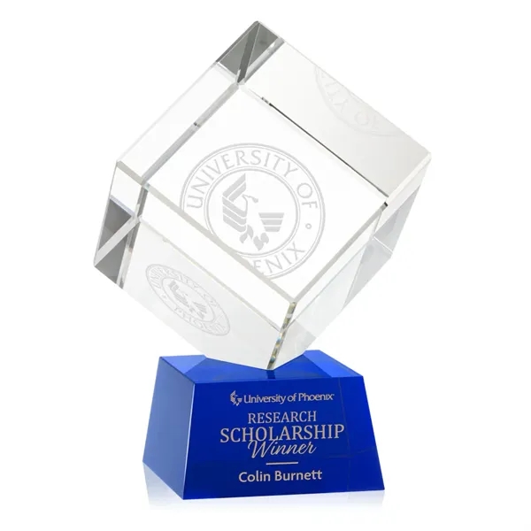The Burrill Award on Base is a perfectly polished cube made... from ASI 84592 St Regis Group / St Regis