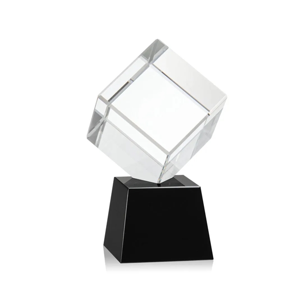 The Burrill VividPrint™ Award on Base is a perfectly polished cube... from ASI 84592 St Regis Group / St Regis