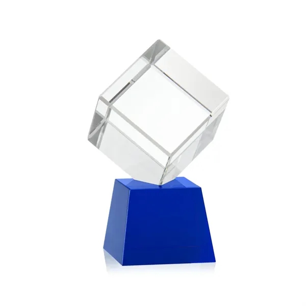 The Burrill VividPrint™ Award on Base is a perfectly polished cube... from ASI 84592 St Regis Group / St Regis