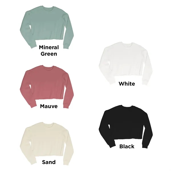 Long Sleeve Cropped Fleece Crew Neck. Ribbed Cuff & Cut Off... from ASI 44900 NC Custom (CI/Lanco) / ACE USA