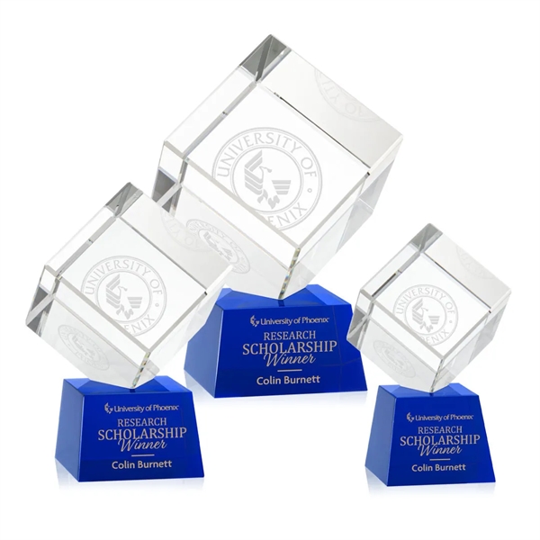 The Burrill Award on Base is a perfectly polished cube made... from ASI 84592 St Regis Group / St Regis