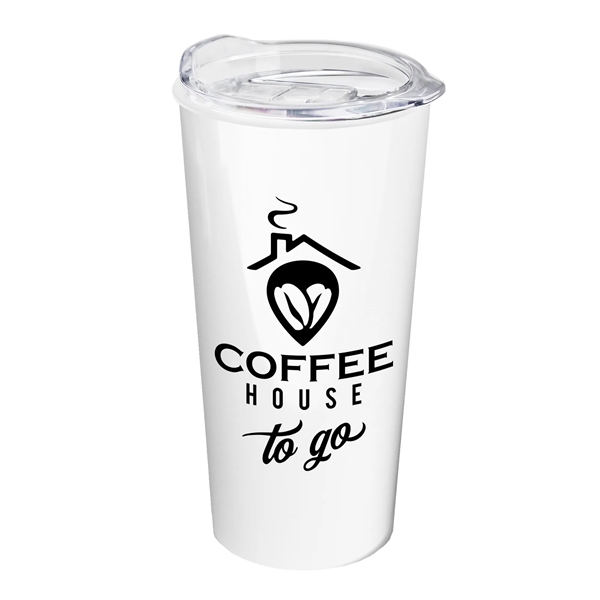 18 oz. Travel Tumbler With Clear Slide Lid... from ASI 55990 Garyline