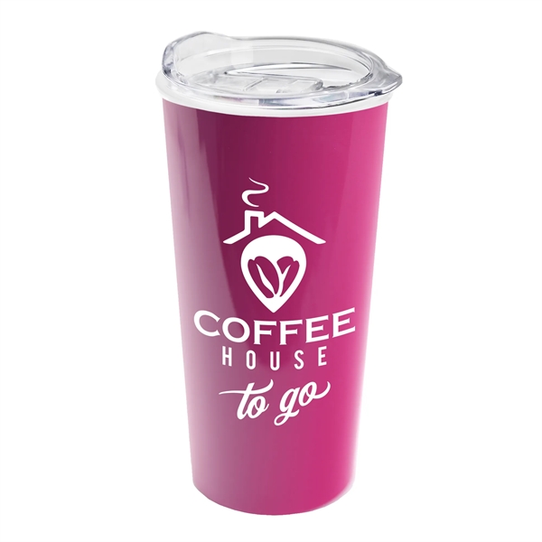 18 oz. Travel Tumbler With Clear Slide Lid... from ASI 55990 Garyline