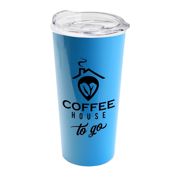18 oz. Travel Tumbler With Clear Slide Lid... from ASI 55990 Garyline