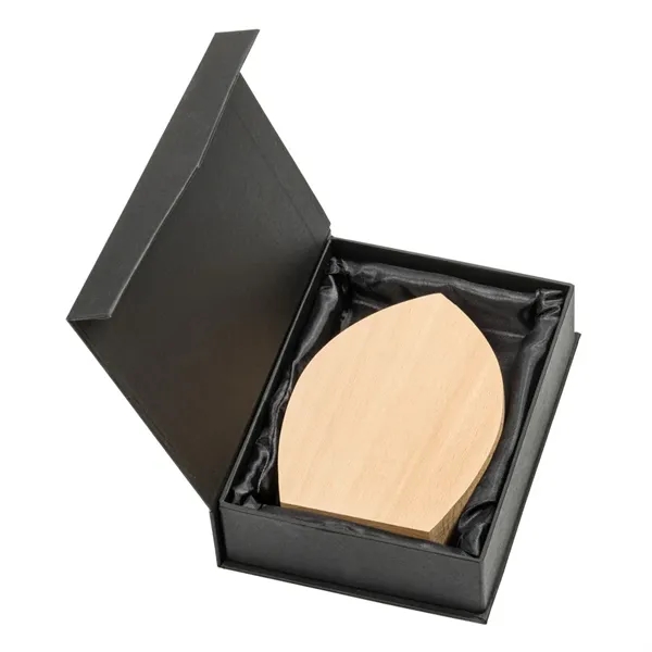 The **1.5" thick** freestanding Silverstone Award is a unique beechwood award... from ASI 84592 St Regis Group / St Regis