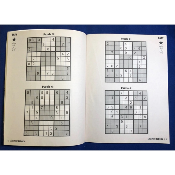Standard large print sudoku puzzle book - Volume 2.... from ASI 45815 Coloring Book Solutions / Coloring Book Solutions™ LivRite