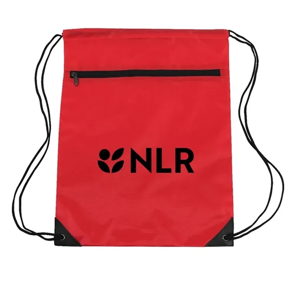 Zippered Drawstring Backpack... from ASI 31517 Admart Products