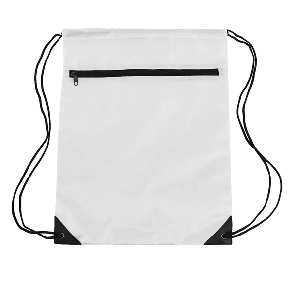 Zippered Drawstring Backpack... from ASI 31517 Admart Products
