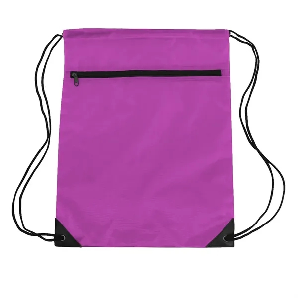 Zippered Drawstring Backpack... from ASI 31517 Admart Products