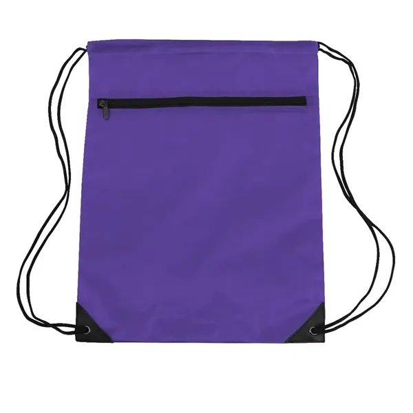 Zippered Drawstring Backpack... from ASI 31517 Admart Products