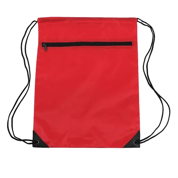 Zippered Drawstring Backpack... from ASI 31517 Admart Products