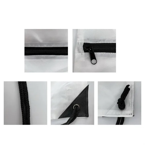 Zippered Drawstring Backpack... from ASI 31517 Admart Products