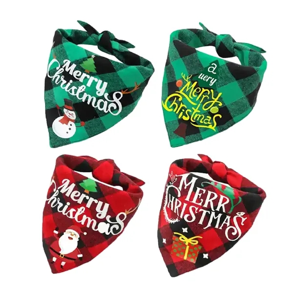 Triangle style cotton pet bandana plus full color digital imprint on... from ASI 37218 Athena Promo (tm)