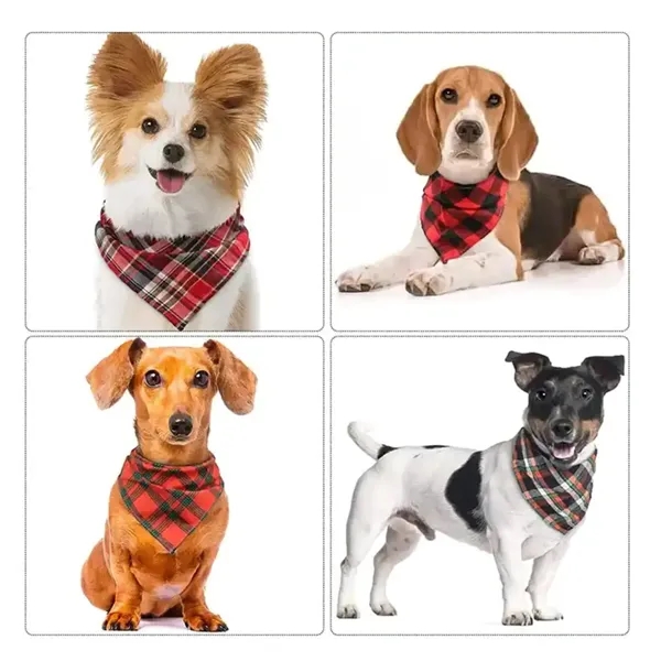 Triangle style cotton pet bandana plus full color digital imprint on... from ASI 37218 Athena Promo (tm)