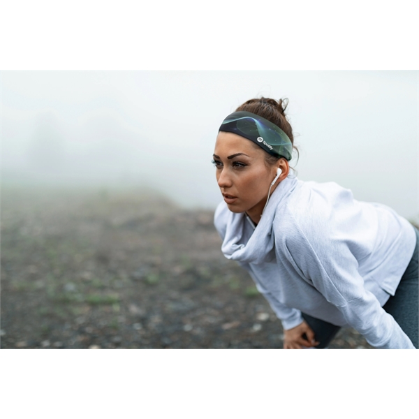 Antimicrobial headband with full color sublimation graphics on the inside and... from ASI 30250 AZX Sport USA