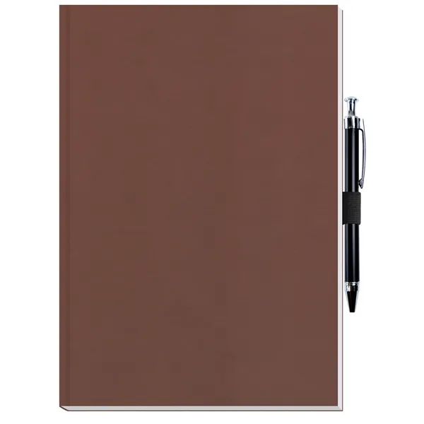 Perfect Journal with flexible leather-like or flexible textured paper foil stamped... from ASI 50873 Drum-Line / Drum-line Inc