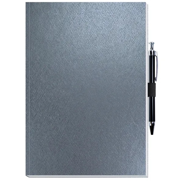 Perfect Journal with flexible leather-like or flexible textured paper foil stamped... from ASI 50873 Drum-Line / Drum-line Inc