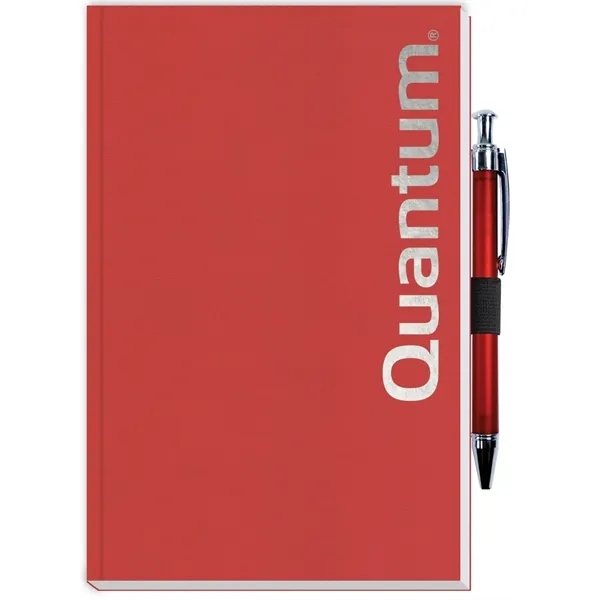 Perfect Journal with flexible leather-like or flexible textured paper foil stamped... from ASI 50873 Drum-Line / Drum-line Inc