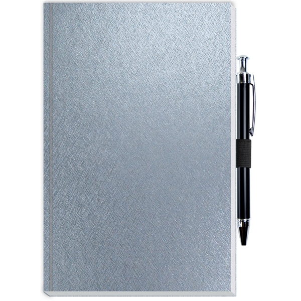 Perfect Journal with flexible leather-like or flexible textured paper foil stamped... from ASI 50873 Drum-Line / Drum-line Inc