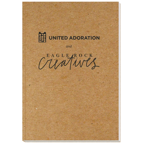 7" x 10" Perfect bound journal with recycled cover and inside... from ASI 50873 Drum-Line / Drum-line Inc