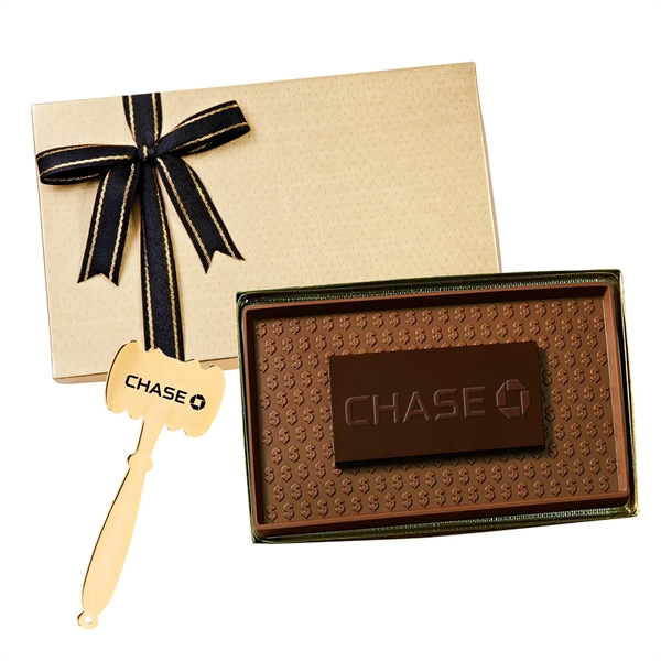 Two tone chocolate bar in gift box.... from ASI 44900 NC Custom (CI/Lanco) / Lanco