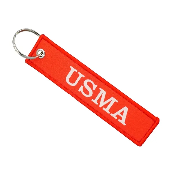 Jacquard Lanyard Keychain... from ASI 30208 A P Specialties / AP Specialties