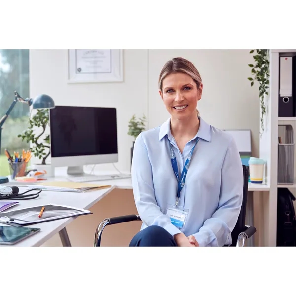 35" polyester 3/4" wide lanyards with deluxe swivel hook hardware and... from ASI 30250 AZX Sport USA