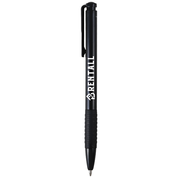 A budget-friendly pen in vibrant colors with a black rubber comfort... from ASI 61966 HPG / Hub Pen
