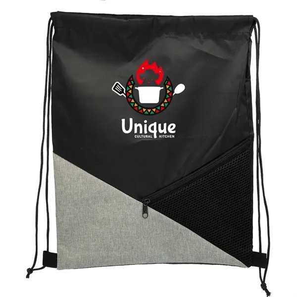 RECYCLED ACCENT DRAWSTRING BACKPACK... from ASI 30208 A P Specialties / AP Specialties
