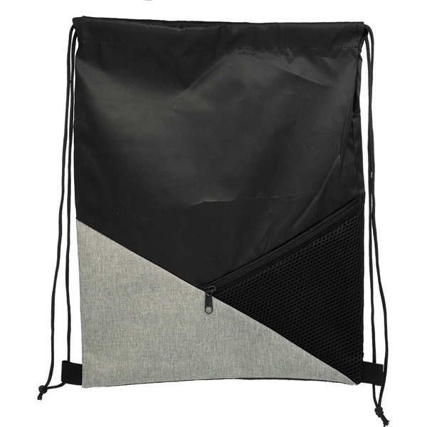 RECYCLED ACCENT DRAWSTRING BACKPACK... from ASI 30208 A P Specialties / AP Specialties