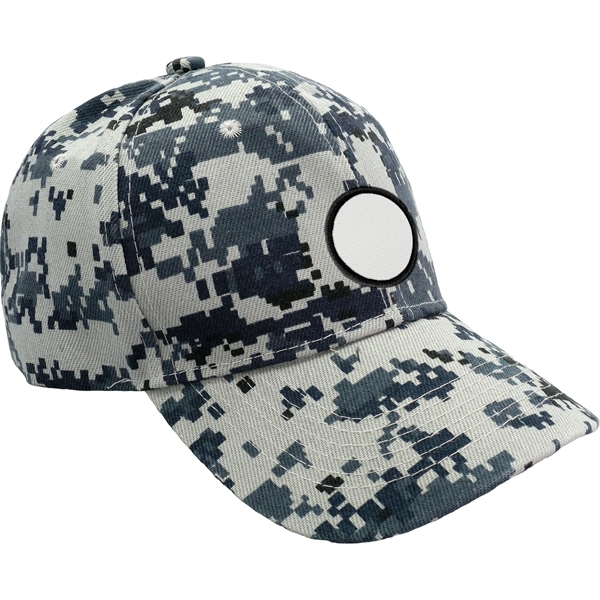 EMBLEM CAMO HAT... from ASI 30208 A P Specialties / AP Specialties