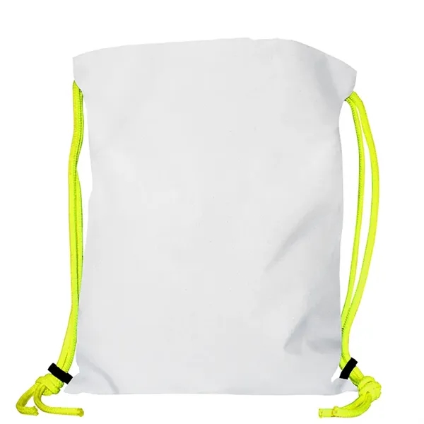 Super Double Sided Sublimated Drawstring Backpack - Show Off Full Color... from ASI 67557 LimeLight Ent