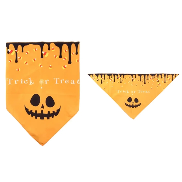 Triangle elastic polyester pet bandana plus full color digital imprint on... from ASI 37218 Athena Promo (tm)