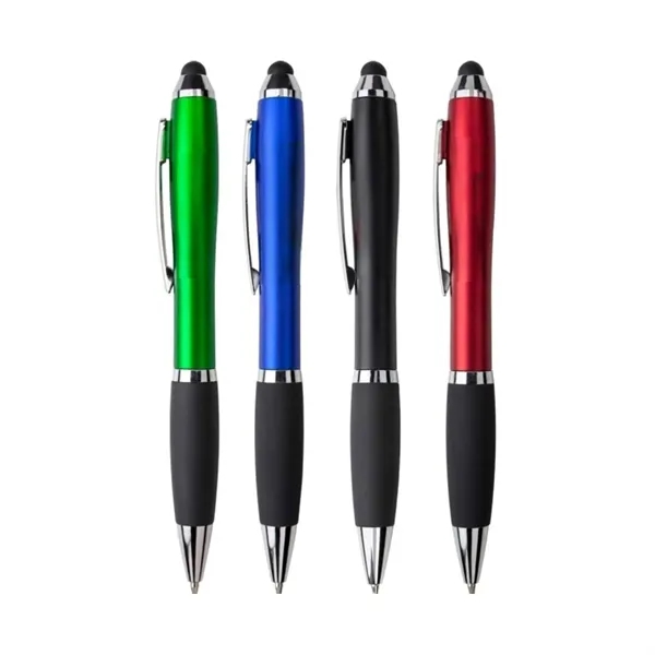 Stylus pen with twist action and colored barrel with imprint... from ASI 37218 Athena Promo (tm)