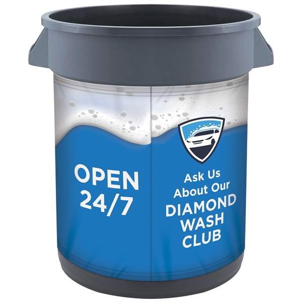 20" High Wrap for Garbage/Refuse/Waste Bins... from ASI 80228 Quinn