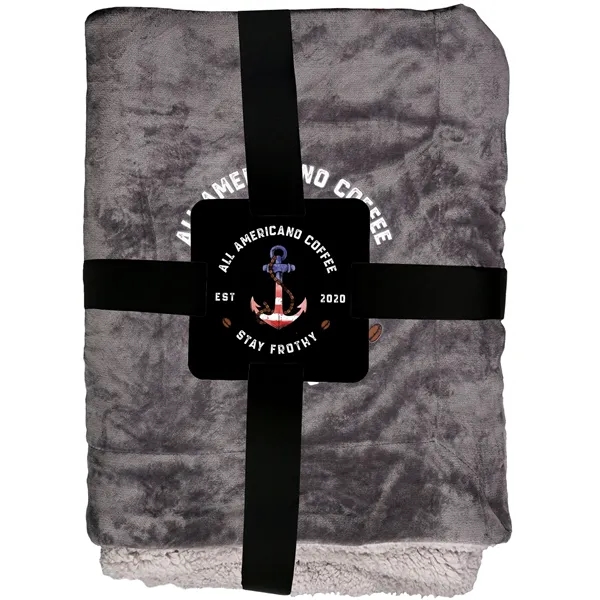 Gift Wrapped Sherpa Fleece Blanket... from ASI 30208 A P Specialties / AP Specialties