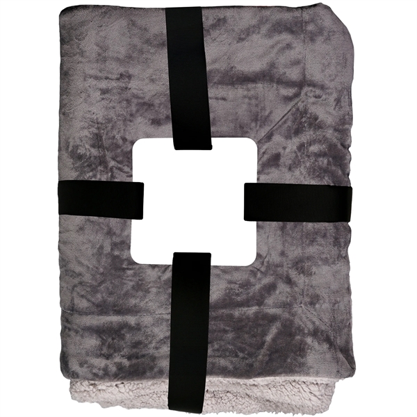 Gift Wrapped Sherpa Fleece Blanket... from ASI 30208 A P Specialties / AP Specialties