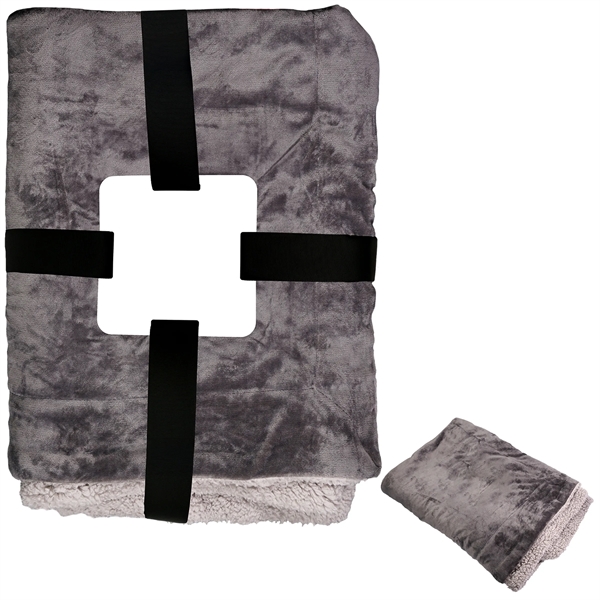 Gift Wrapped Sherpa Fleece Blanket... from ASI 30208 A P Specialties / AP Specialties