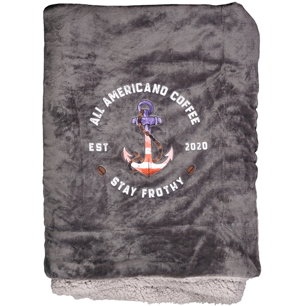Gift Wrapped Sherpa Fleece Blanket... from ASI 30208 A P Specialties / AP Specialties