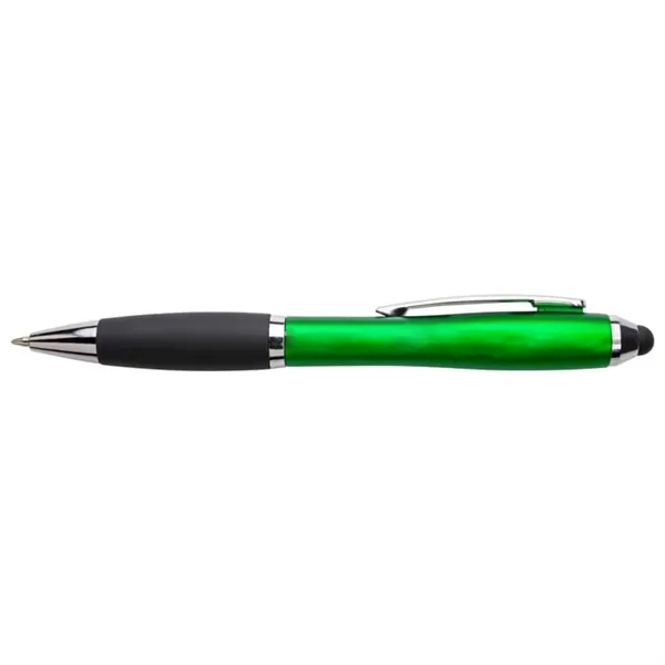 Rubberized grip stylus pen plus 1 color pad print on 1... from ASI 37218 Athena Promo (tm)