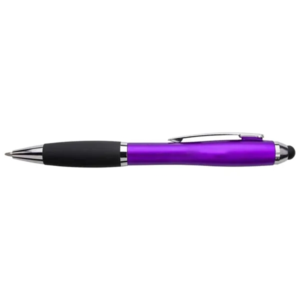 Rubberized grip stylus pen plus 1 color pad print on 1... from ASI 37218 Athena Promo (tm)