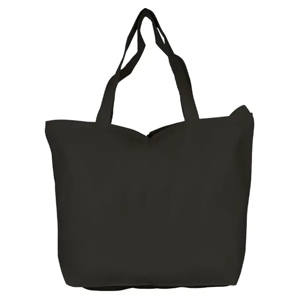 Explore our Top Zippered Cotton Totes! Durable 10 oz canvas, secure... from ASI 67557 LimeLight Ent / Limelight USA