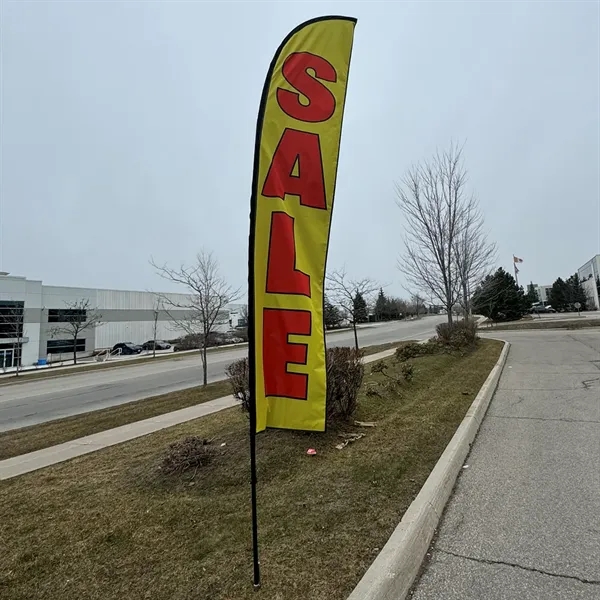 15' Large Feather Flag Kit, Full Color Graphics Double Sided, Outdoor... from ASI 53509 FIEL-Fairdeal Import & Export / FIEL