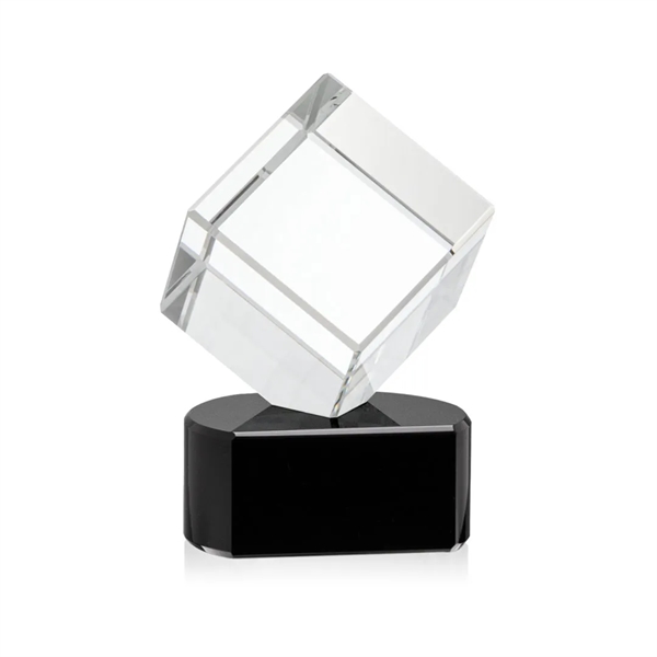 The Burrill VividPrint™ Award on Base is a perfectly polished cube... from ASI 84592 St Regis Group / St Regis