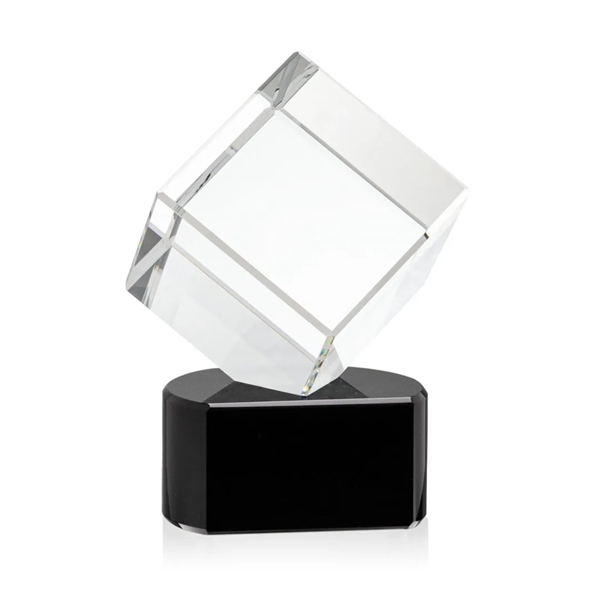 The Burrill VividPrint™ Award on Base is a perfectly polished cube... from ASI 84592 St Regis Group / St Regis